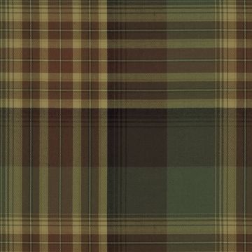 Ralph Lauren - Hanley Plaid - LCF29715F Chestnut/Sage