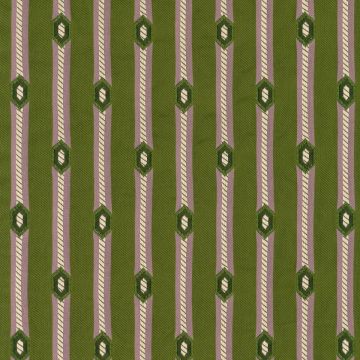 Rubelli - Diamond Stripe - 30502-005 Olive