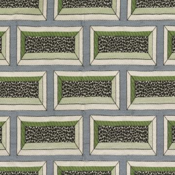 Rubelli - Dappled Brick - 30505-002 Sky Blue