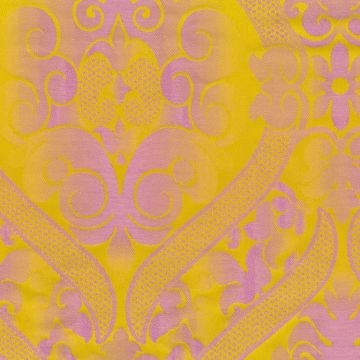 Rubelli - Damasco Pop - 30552-001 Giallo-Rosa