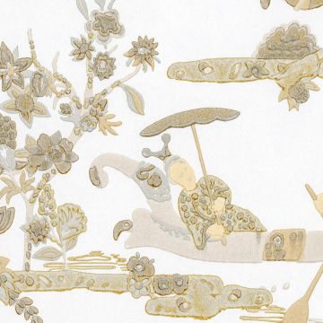 Rubelli - Principessa Kocacin Wall 23007-001 Avorio