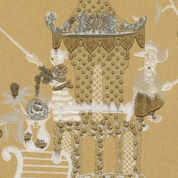 Rubelli - Principessa Kocacin Wall 23007-003 Bronzo