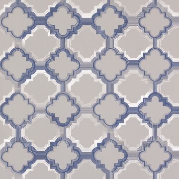 Osborne & Little - Verdanta - Quatrefoil W6599-01